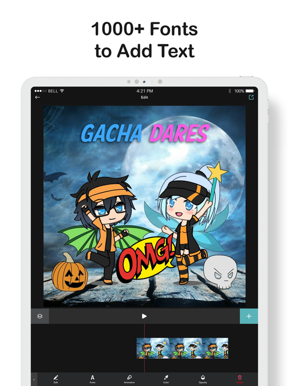 Shimeji Gacha Cute Video Maker screenshot 8