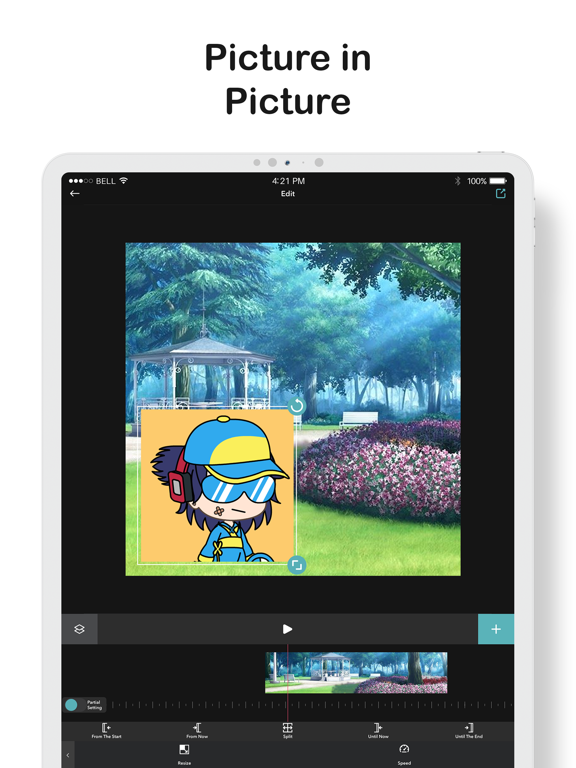 Shimeji Gacha Cute Video Maker screenshot 4