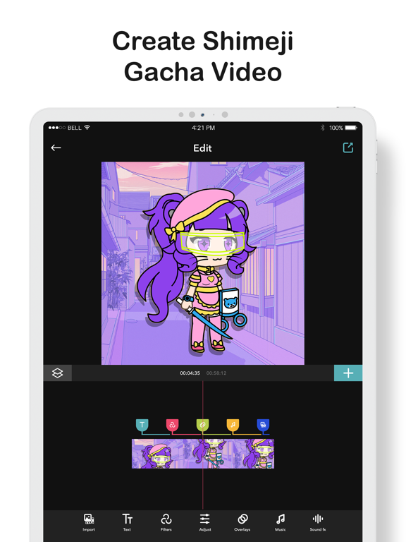 Shimeji Gacha Cute Video Maker screenshot 10
