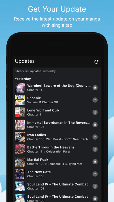 Shimoe Manga Reader screenshot 2