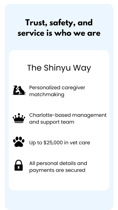 Shinyu: Pet Sitters & Walkers screenshot 5