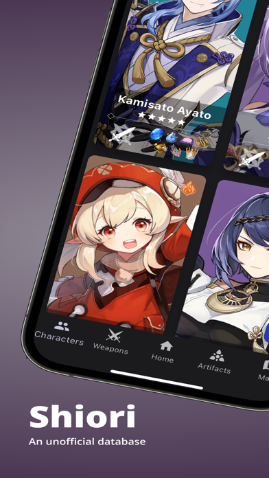 Shiori for Genshin: Unofficial screenshot 3
