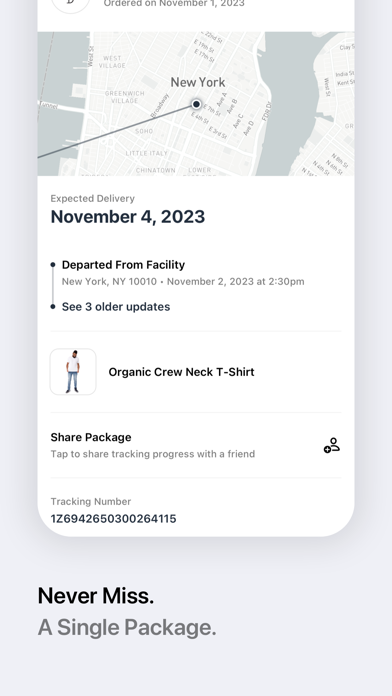 Shippity - Package Tracker screenshot 4