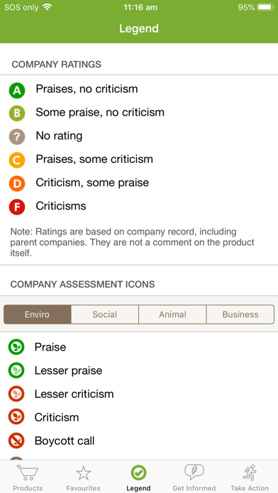Shop Ethical! screenshot 1