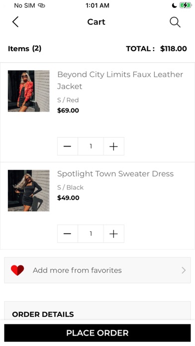 Shop Impressions screenshot 2