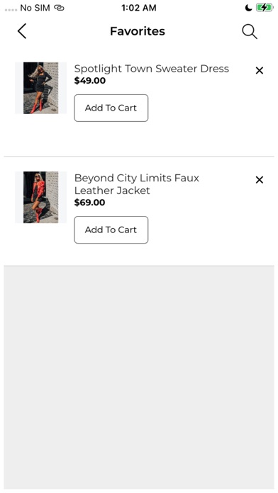 Shop Impressions screenshot 1