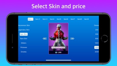 Shop Maker Quiz for Fortnite screenshot 2