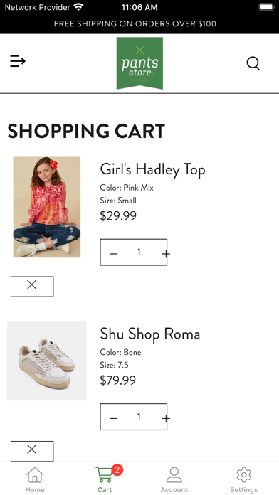 Shop Pants Store screenshot 1