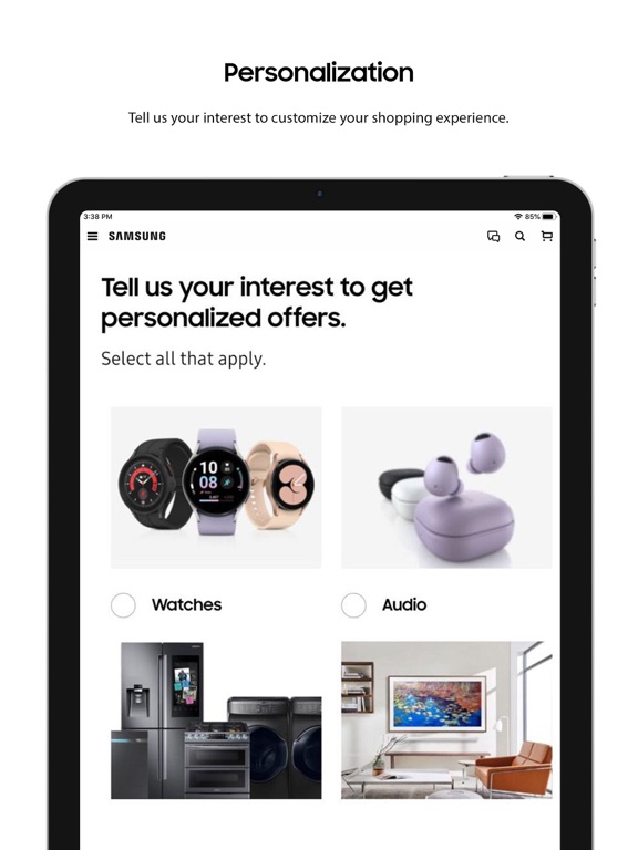 Shop Samsung screenshot 5
