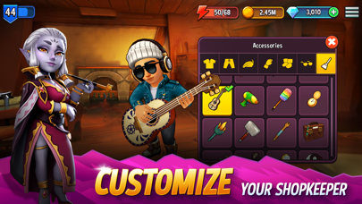 Shop Titans: Crafting Tycoon screenshot 1