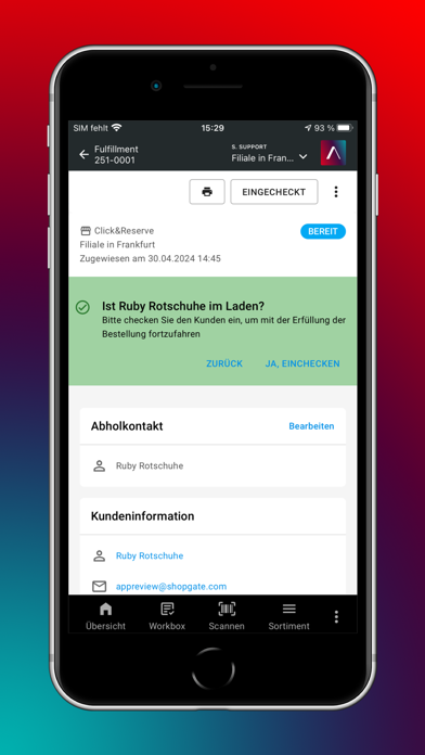 Shopgate In-Store App screenshot 1
