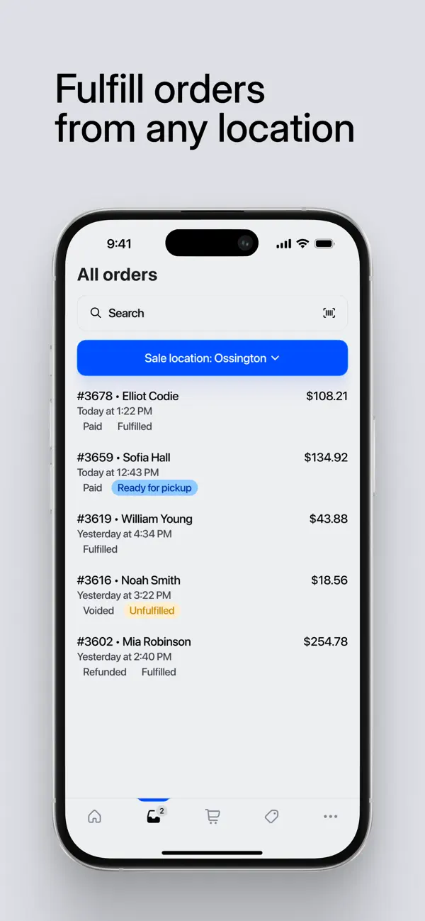 Shopify Point of Sale (POS) screenshot 2