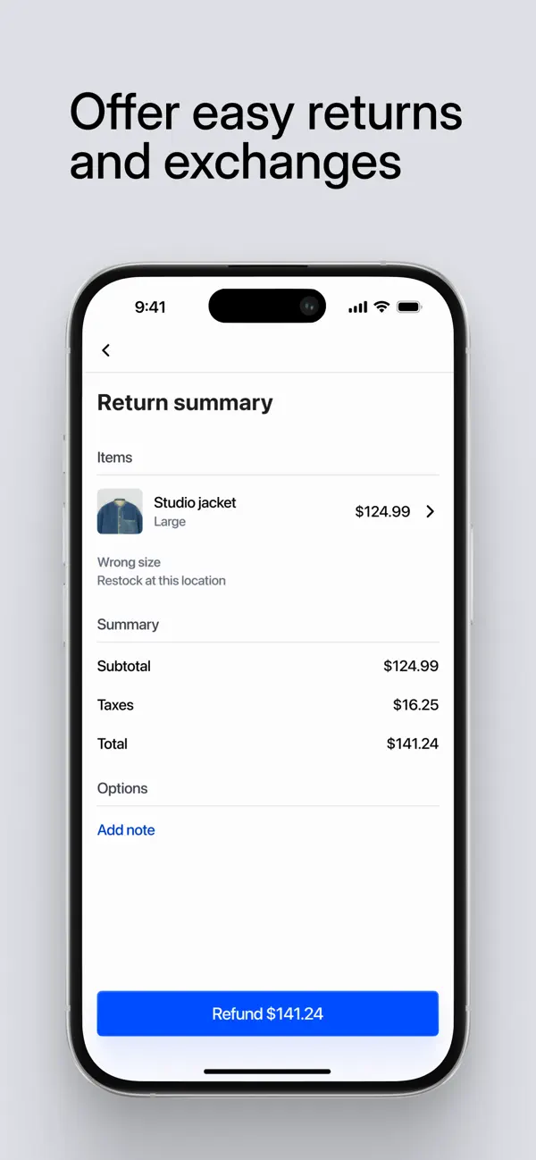 Shopify Point of Sale (POS) screenshot 1