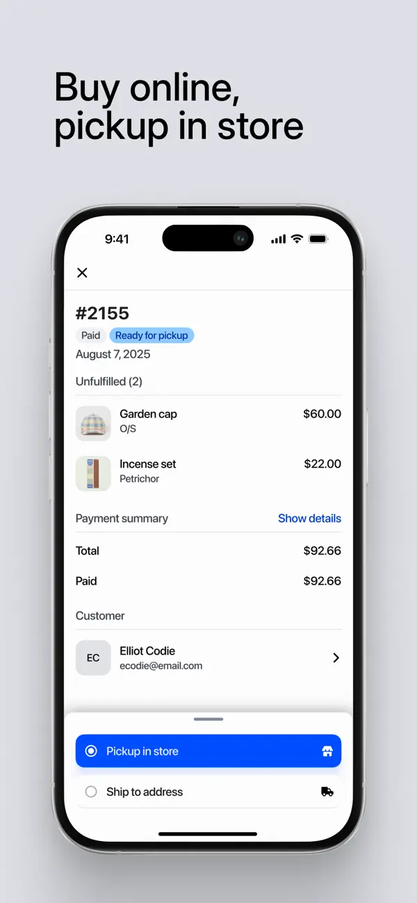 Shopify Point of Sale (POS) screenshot 3