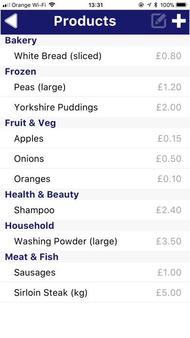 Shopman Shopping List Manager screenshot 2