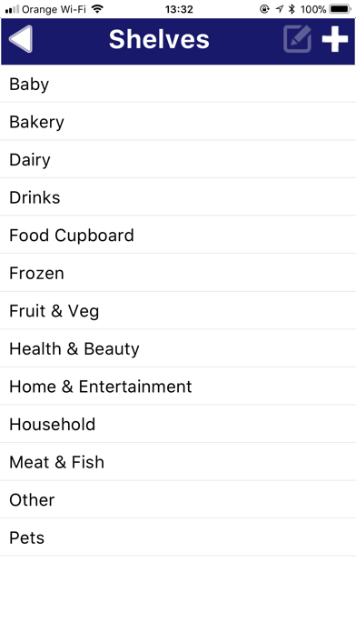Shopman Shopping List Manager screenshot 1