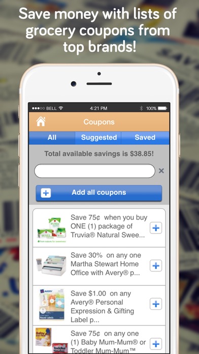 Shopper - Shopping List screenshot 1