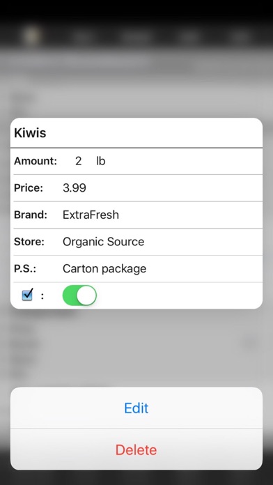 Shoppers Lists screenshot 4
