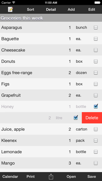 Shoppers Lists screenshot 5