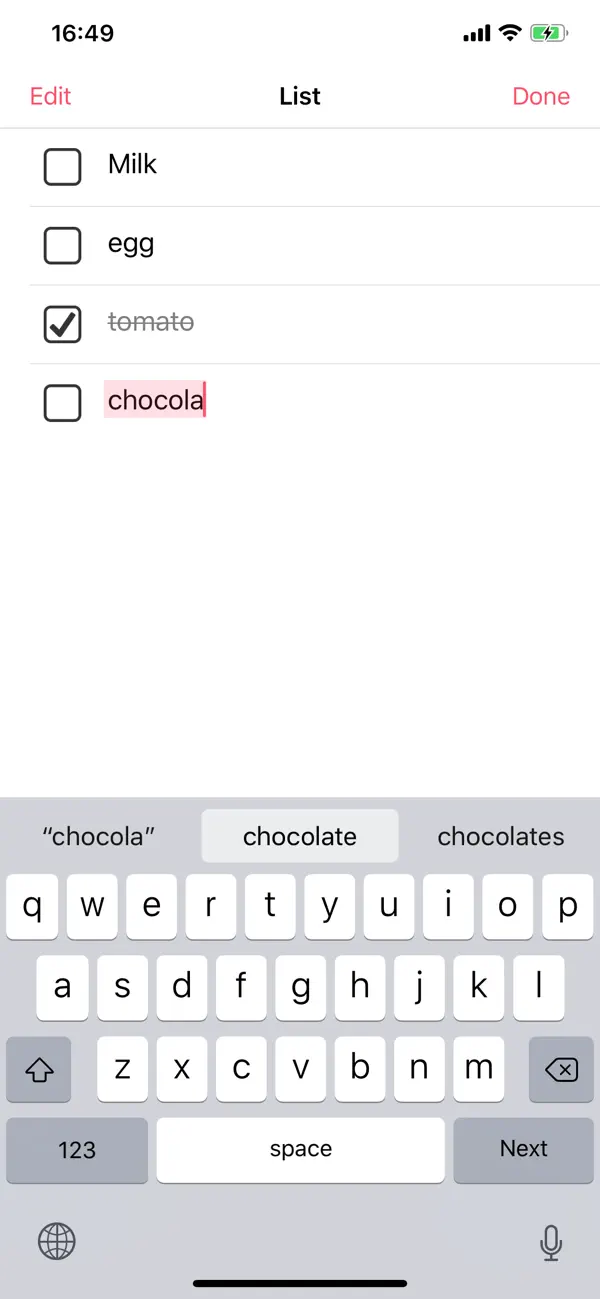 Shopping List: Grocery To Do screenshot 1