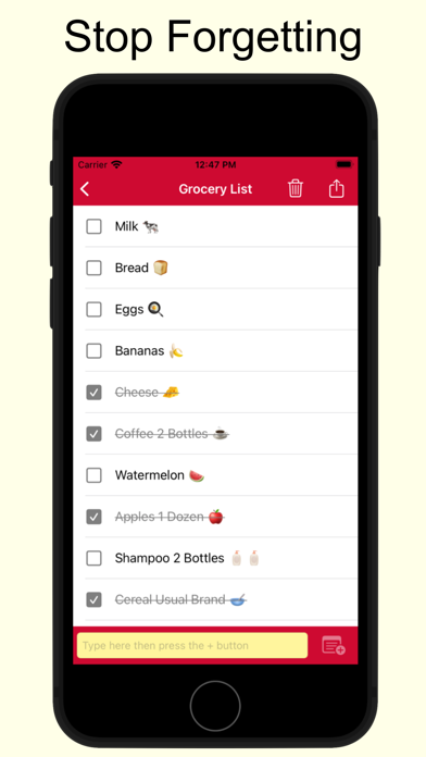Shopping List - Simple & Easy screenshot 2