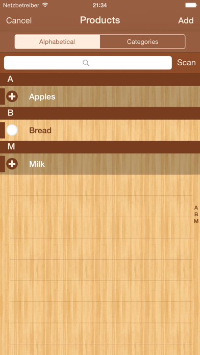 ShoppingList Lite Edition screenshot 4