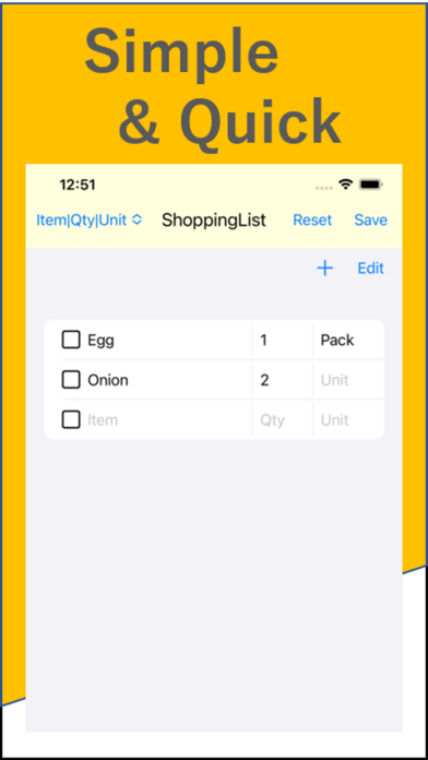 ShoppingList-SimpleDesign screenshot 2