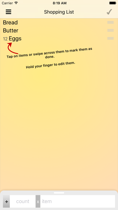 ShopShop - Shopping List screenshot 4