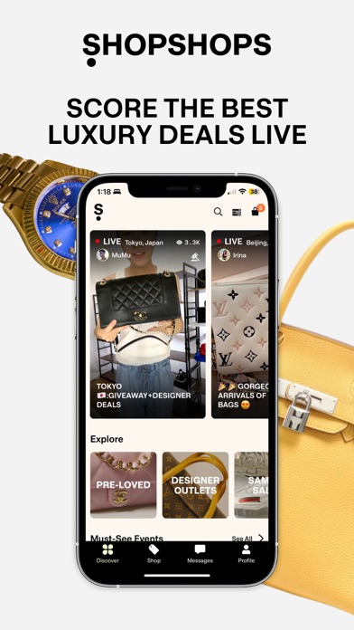 ShopShops: Designer Deals Live screenshot 5