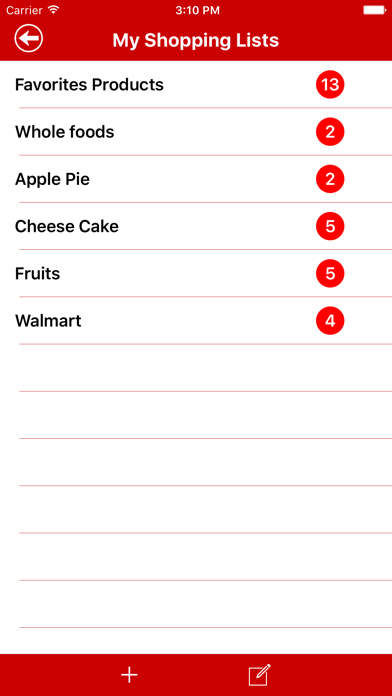 Shopy (Shopping List) screenshot 2