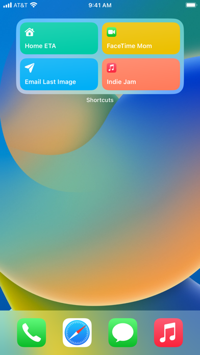 Shortcuts screenshot 1