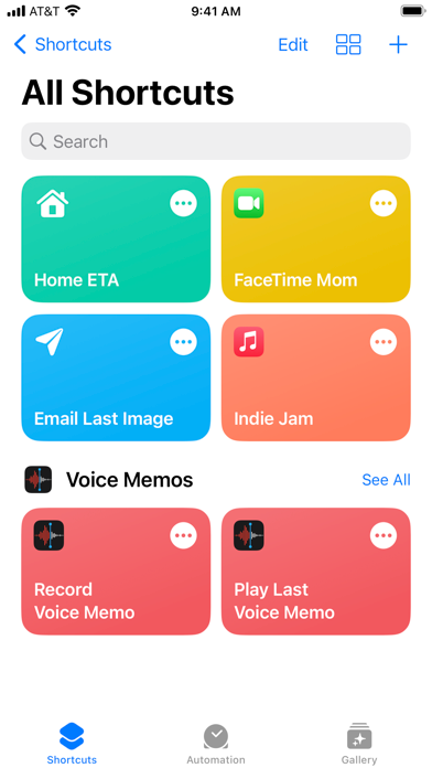 Shortcuts screenshot 5