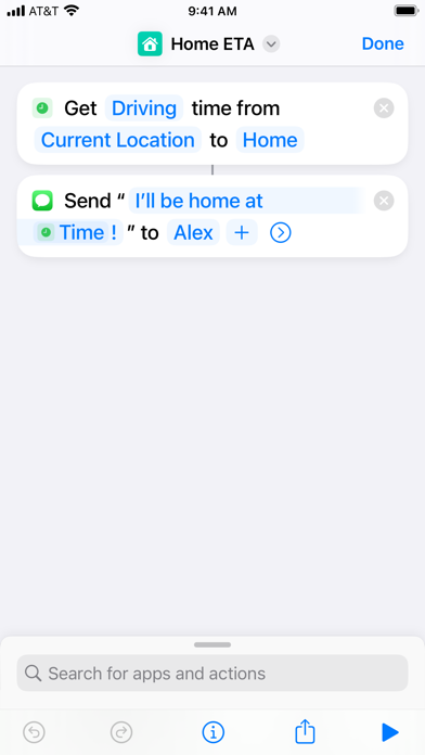 Shortcuts screenshot 2