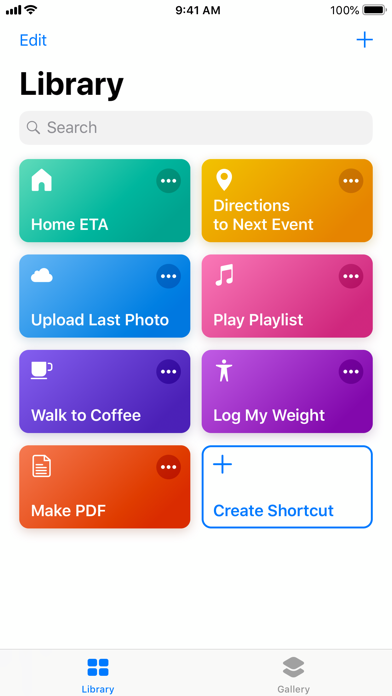 Shortcuts screenshot 4
