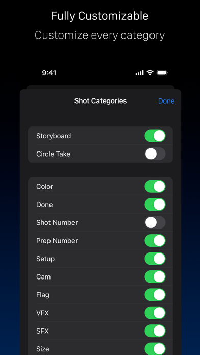 Shot Lister screenshot 4