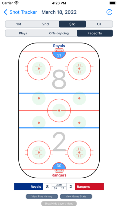 Shot Tracker screenshot 1