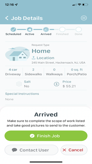 Shovler: Snow Removal OnDemand screenshot 1
