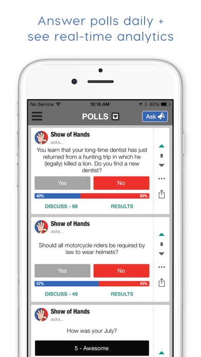 Show of Hands: Polls & More screenshot 3