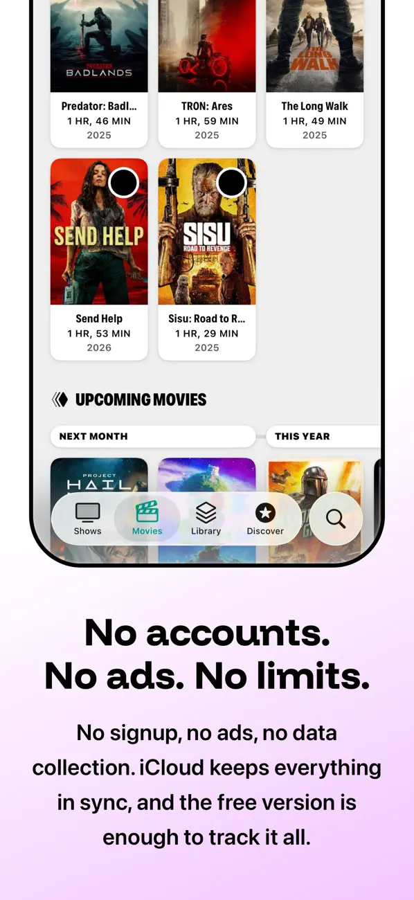 Showline: TV & Movie Tracker screenshot 4