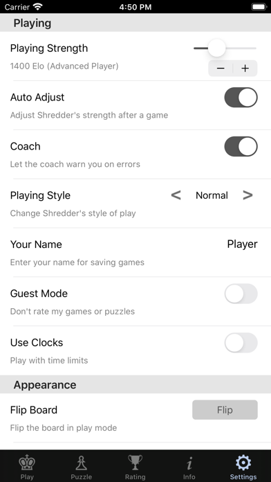 Shredder Chess screenshot 1