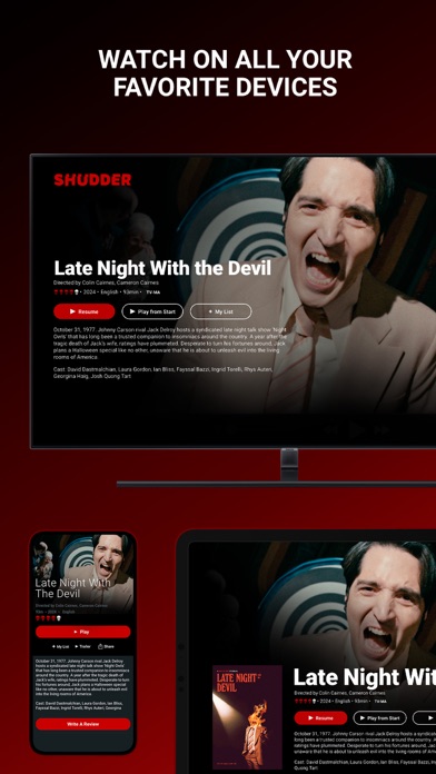 Shudder: Horror & Thrillers screenshot 1