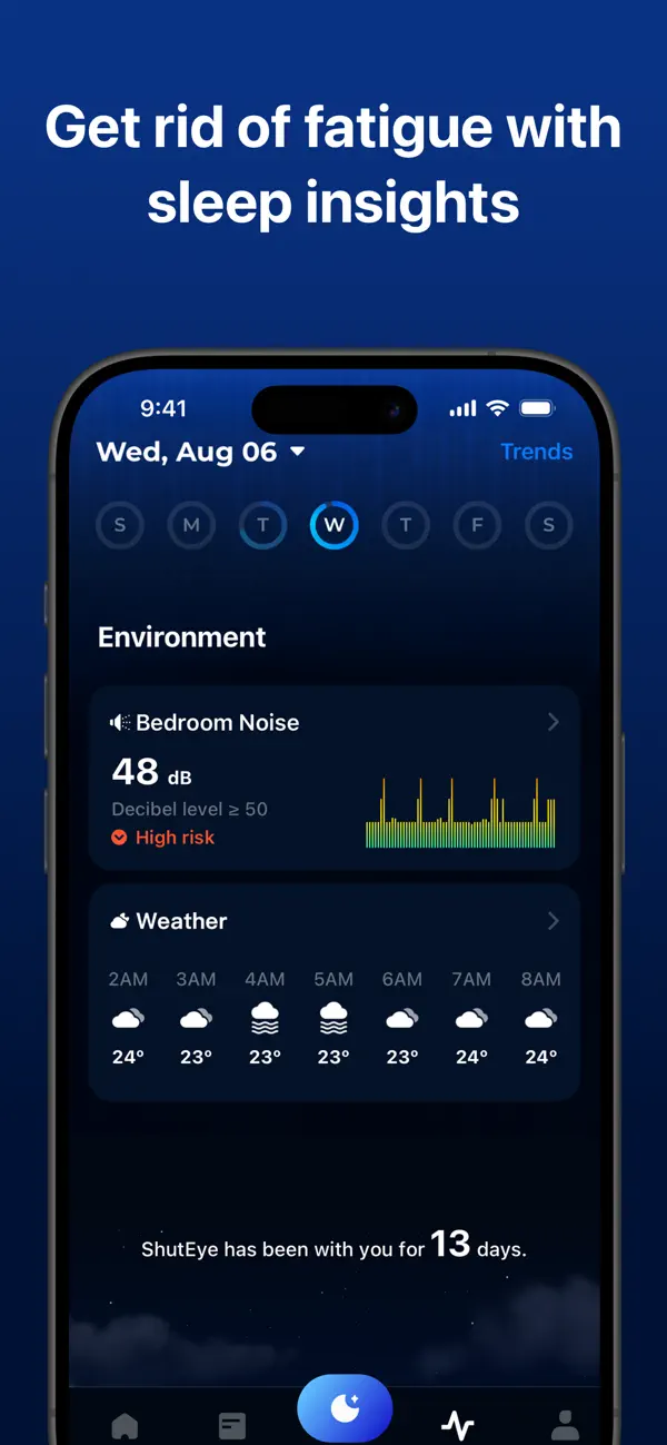 ShutEye®: Sleep Tracker, Sound screenshot 2