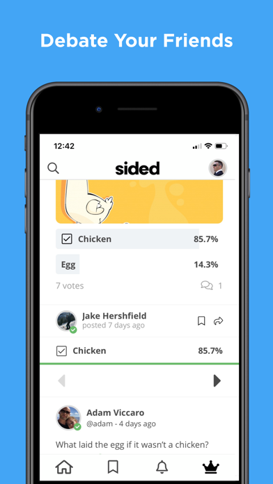 Sided Debates screenshot 1