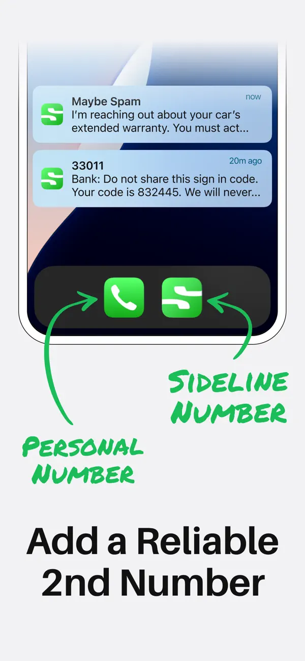 Sideline: Private 2nd Number screenshot 4