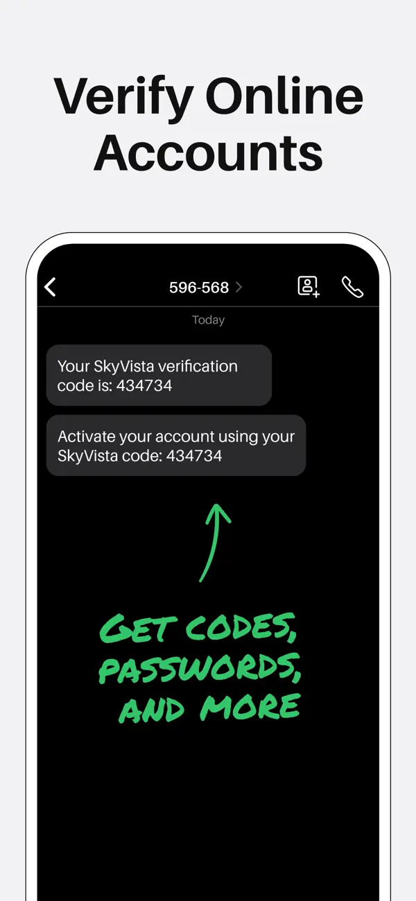 Sideline: Private 2nd Number screenshot 2