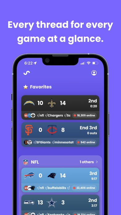 Sideline: Reddit Game Threads screenshot 4