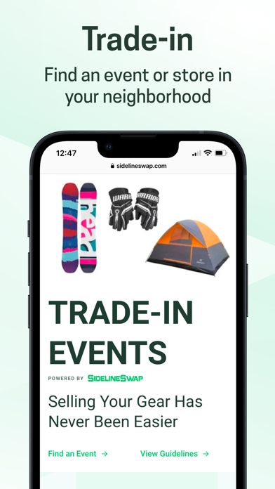 SidelineSwap screenshot 1