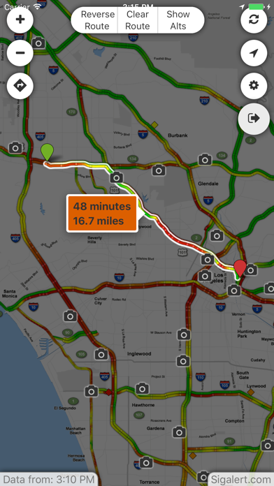 Sigalert.com - Live traffic reports screenshot 2