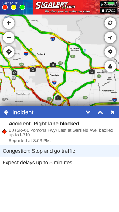 Sigalert.com - Live traffic reports screenshot 4