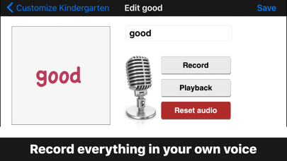 Sight Words by Photo Touch screenshot 1